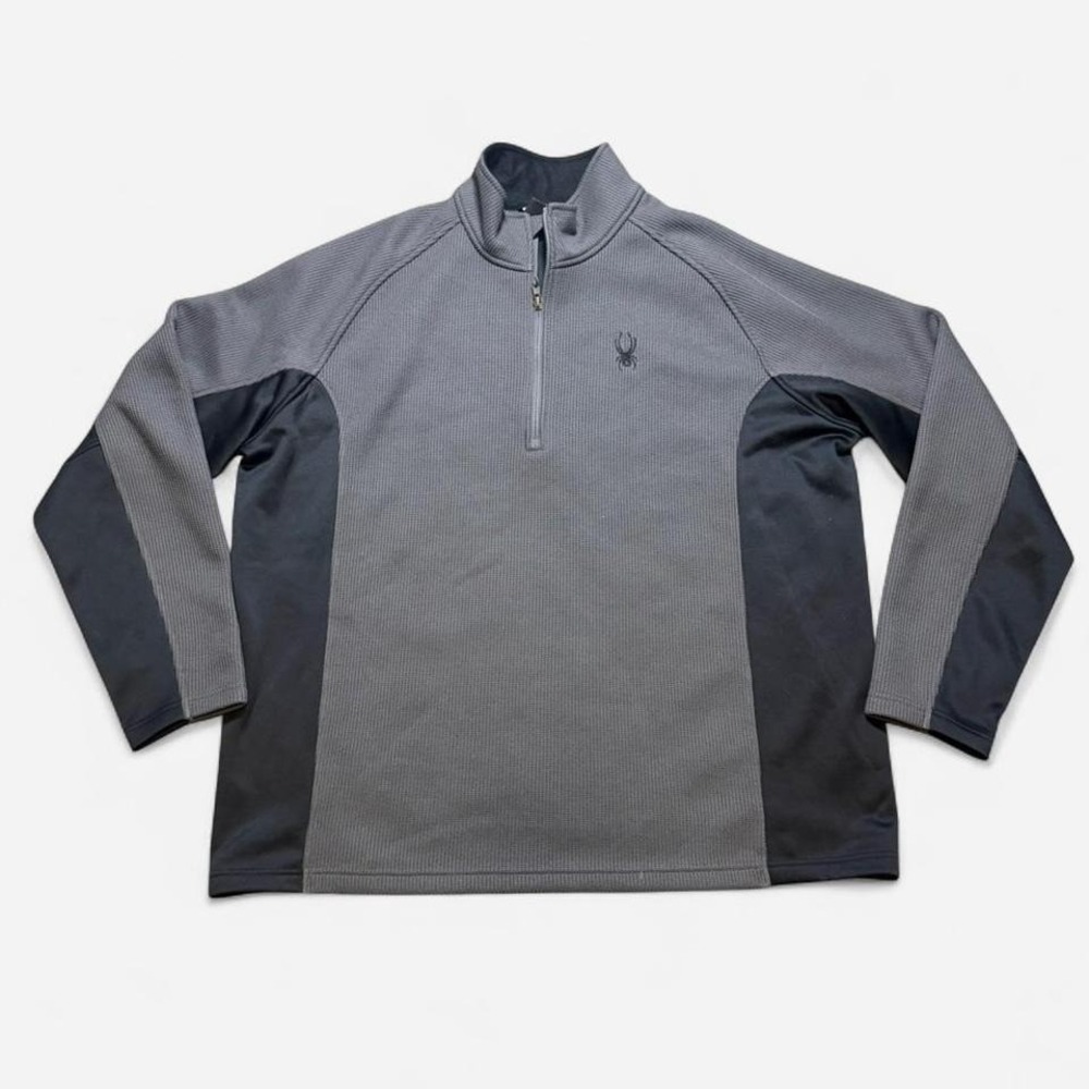 Spyder Men's Outbound 1/2 Zip Fleece Jacket Gray‎ Size 3XL